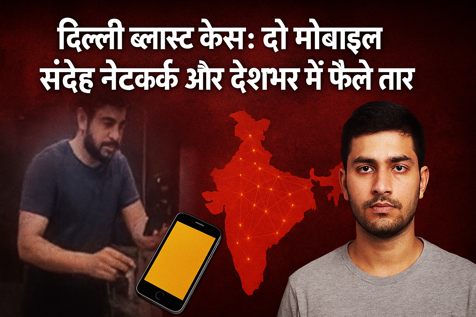 Delhi Blast Case: दो मोबाइल और देशभर में फैले संदिग्ध नेटवर्क से बड़ा खुलासा”