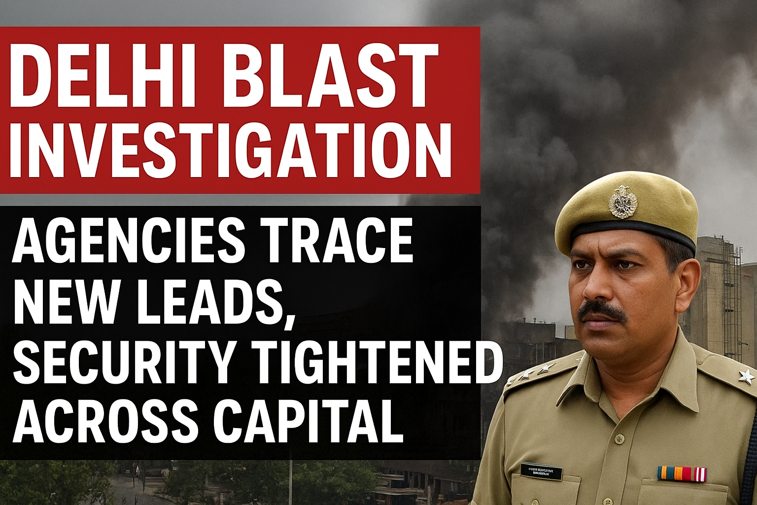 Delhi Blast Investigation: Agencies Trace New Leads, Security Tightened Across Capital
