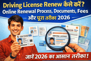 Driving License Renewal Online